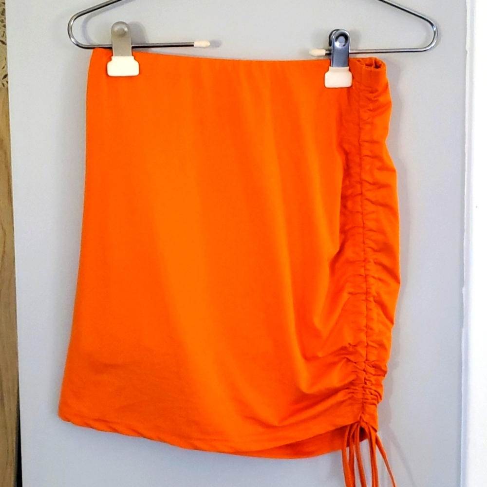 CantonWalker Orange Skirt.